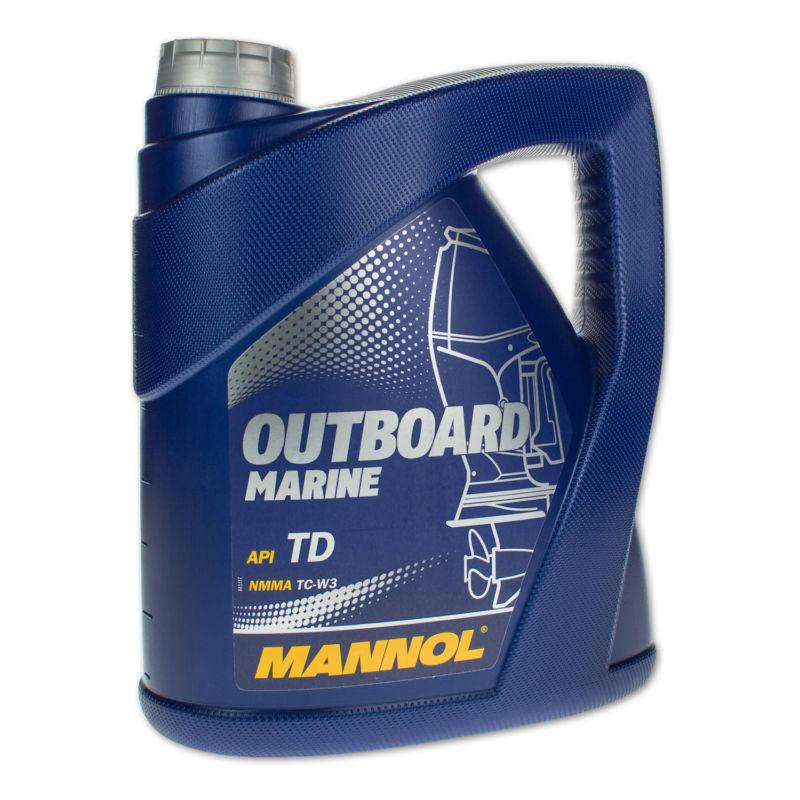 7207 MANNOL OUTBOARD MARINE 4 л. Полусинтетическое моторное масло