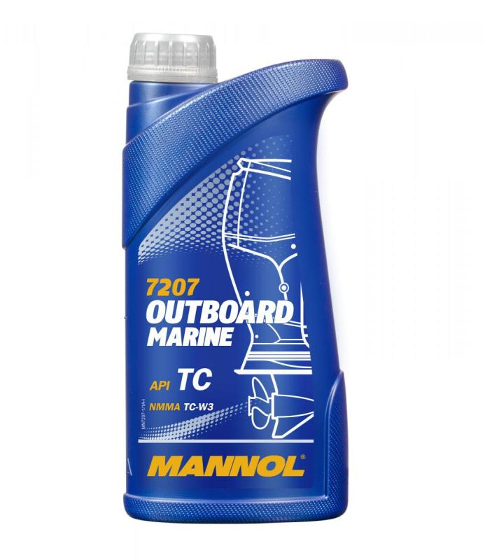 7207 MANNOL OUTBOARD MARINE 1 л. Полусинтетическое моторное масло