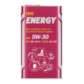 7511 MANNOL ENERGY 5W30 4 л. (Metal) Синтетическое моторное масло 5W-30