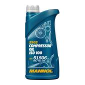 2902 MANNOL COMPRESSOR OIL ISO 100 1 л. Минеральное масло для воздушных компрессоров 
