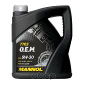 7713 MANNOL FOR KOREAN CARS 5W-30 4 л. Синтетическое моторное масло 5W30
